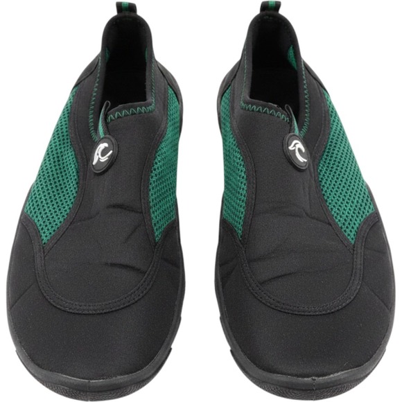 Blue & Cream Other - BlueWater Beach Aqua Shoe Mens 9-10 Black Green Good Water Sport BB0434 M New